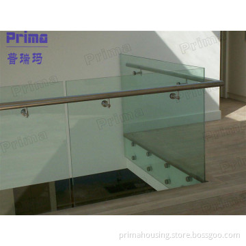 Interior Customized Stainless Steel, Glass Balustrade Design